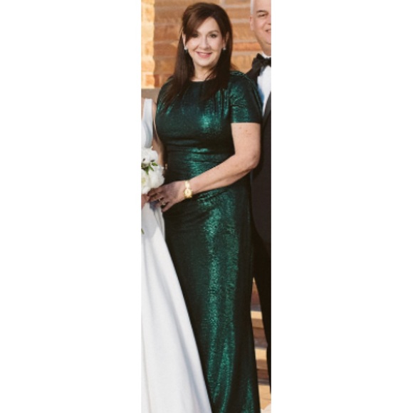 Talbot Runhof emerald green gown - Picture 7 of 8